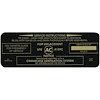 Decal 64 Pontiac Air Cleaner Service Instructions A109C - image 1