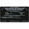 Decal 69 Pontiac Emissions 350/400 2V PC - image 1