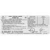 Decal 73 Pontiac Emissions 400 MT PJ 490153 - image 1