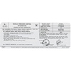 Decal 75 Pontiac Emissions 400 4V AT RJ 499383 - image 1