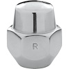 Lug Nuts 8-Lug Wheel 1963-68 Bonneville/Catalina/Grand Prix RH Thread - image 1