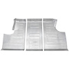 1961-64 Catalina Grand Prix Complete 3-pc Trunk Floor Pan - image 1