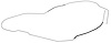 GL06403-OM Fuel Line, Front/Rear, 1964-67 Chevelle Hardtop, 3/8" - image 1