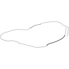 Fuel Line Front/Rear 1964-67 Chevelle Hardtop 3/8 - image 1