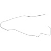 Fuel Line Front/Rear 1968 Chevelle Hardtop 5/16 - image 1