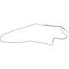 Fuel Line Front/Rear 1968-69 El Camino 3/8 - image 1