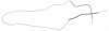 Fuel Line Return 1969 Chevelle Hardtop 1/4 - image 1