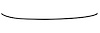 Rear Hood Molding Fits Select 1981-1988 Buick Grand National, Regal, Oldsmobile Cutlass [Black Finish] - image 1