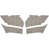 Insulation Upper Quarter Panel 1973-77 Grand Prix Interior - image 1