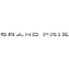 Emblem Fender 1969 Grand Prix Letters - image 1