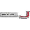 Emblem Fender 1969 Grand Prix Model J - image 1