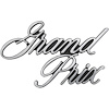 Emblem Trunk Lid 1971-72 Grand Prix - image 1