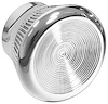 Dash Knob 1967-72 GTO/1969-72 Grand Prix Chrome Plastic - image 1