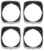 HEADLAMP BEZELS 1969 CHEV