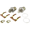 Lock Set Doors 1965-67 GM w/ Original Style Keys - image 1