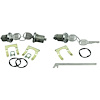 Lock Set Doors/Trunk 1962 Buick / 1966-67 Sky/Pont w/ Late Style Keys - image 1