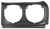 KM02058-LH Headlamp Fender Extension for 1970 Chevy El Camino [Left/Driver Side] - image 1