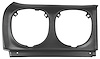 KM02058-RH Headlamp Fender Extension for 1970 Chevy El Camino [Right/Passenger Side] - image 1