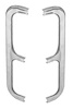 Horizontal "E" Grille Moldings 1971 Malibu/El Camino - image 1