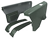 ARMREST PANEL REAR DK GRN - image 1