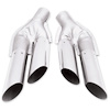 Exhaust Splitters 1964-65 GTO Chrome - image 1
