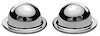 KR01009-PR Seat Hinge Covers for 1964-65 GM A-Body Models - image 1