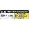 Decal 78 GM G Body Air Conditioning Compressor Delco 1131129 - image 1