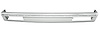 Bumper Rear 1978-87 El Camino/Malibu Wagon W/Pad Holes - image 1