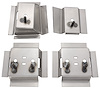 L240401 Mounting Brackets, Seat, 1978-88 MAL/EC/MC, Regal/CUT/GP, Inner  4pcs - image 1