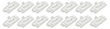 L240554 1978-87 EC/MC/MAL Front Windshield Clip Set - image 1