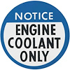 Decal 78-82 GM G Body Engine Coolant 44265327 - image 1