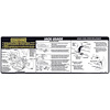 Decal 77-83 Malibu Wagon Jacking Instructions 472350 - image 1