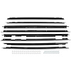 Window Felts 81-83 Malibu 4dr SDN 78-83 Malibu Wagon 8 Pieces - image 1