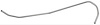 Fuel Line 84-87 El Camino Tank/Frame 3/8 - image 1