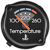 Gauge Water Temperature 86-88 El Camino/Monte Carlo 25034539 - image 1