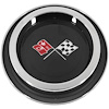Insert Finned Wheel Cover 1971-72 Monte Carlo W/ Bezel - image 1