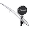 Hood Spear Molding with Emblem for 1971 Chevy Monte Carlo [Chrome-Plated] - image 1
