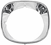 Bezel Headlamp 1970 Monte Carlo - image 1