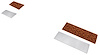 CONSOLE WOOD GRAIN INSERT - image 1