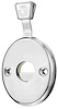 Bucket Seat Headrest Lock Assembly Late 1969-1972 GM A-Body - image 1