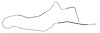 Fuel Line Front/Rear 1970-72 Monte Carlo 3/8 - image 1