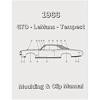 Manual Molding And Clips 1966 Pontiac A-Body - image 1