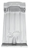 Center Trunk Floor 1964-1967 Chevy Chevelle - image 1