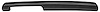 DASH PAD W/O AC BLACK - image 1