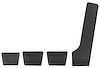 PAD KIT PEDAL 1965 GTO 4 - image 1