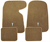 Floor Mats Raylon 1959-76 Bonneville/Catalina/1962-68 Grand Prix Arrowhead Logo - image 1