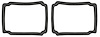 Tail Lamp Lens Gaskets 1967 Chevelle - image 1