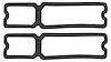 Tail Lamp Lens Gaskets 1966 Chevelle Wagon/El Camino - image 1
