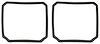 759-PSG022 Tail Lamp Lens Gaskets 1967 Chevelle Wagon/El Camino - image 1
