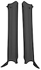 PILLAR PADS BLACK - image 1